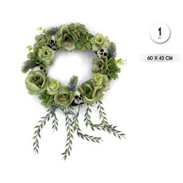 Corona De Flores 60*43 – Complemento Unisex | Cospty