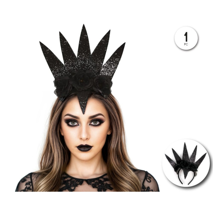 Diadema Reina Malvada – Complemento Unisex | Cospty