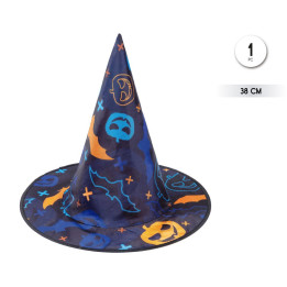 Sombrero De Bruja Print – Complemento Unisex | Cospty