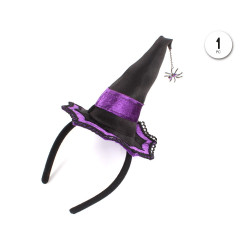 DIADEMA BRUJA LILA