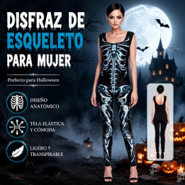 Sexy Skull – Disfraz Para mujer | Cospty