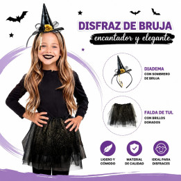 Set Tutu Bruja – Complemento Unisex | Cospty