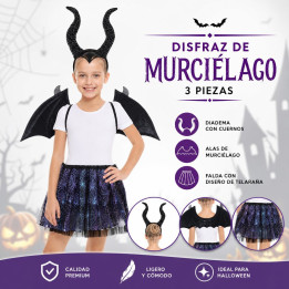 Set Tutu Bat 3Pcs – Complemento Unisex | Cospty