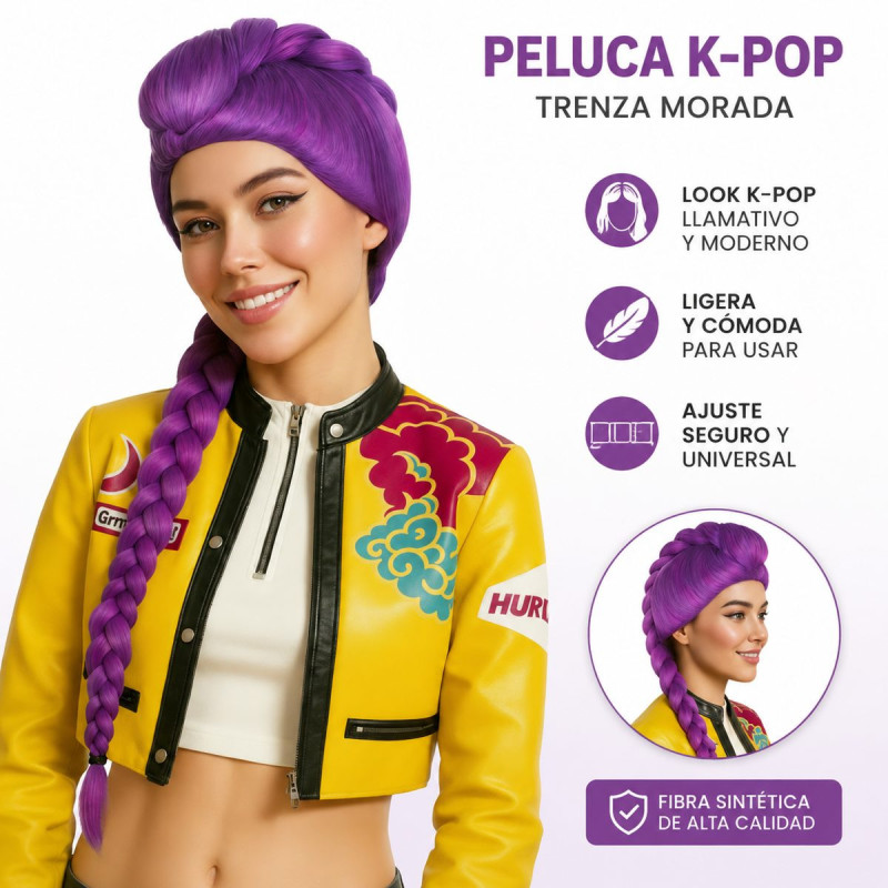 PELUCA K-POP TRENZA