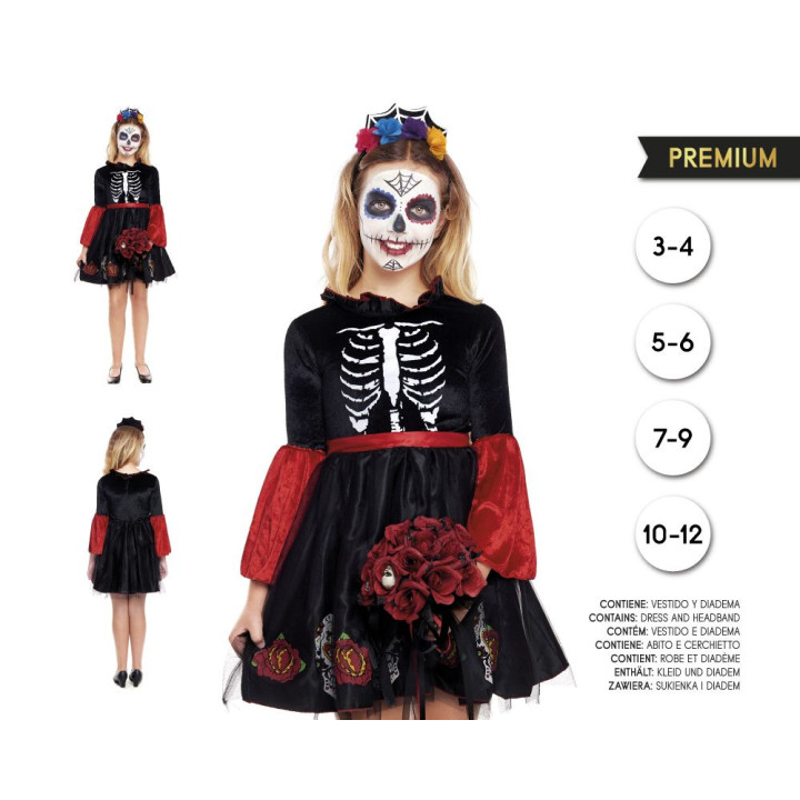Skull Princess – Disfraz Para niña | Cospty