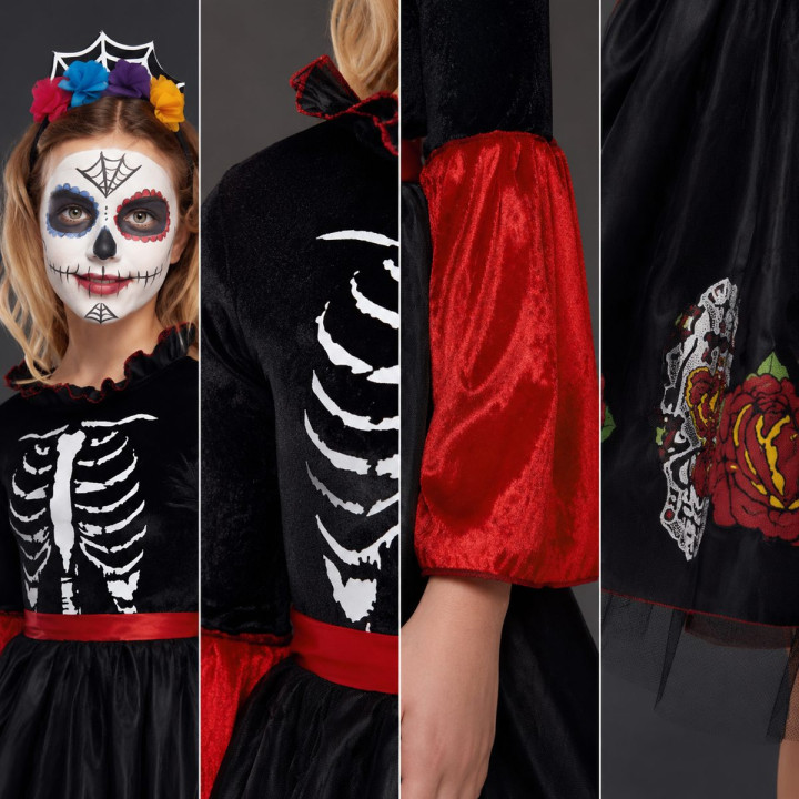 Skull Princess – Disfraz Para niña | Cospty