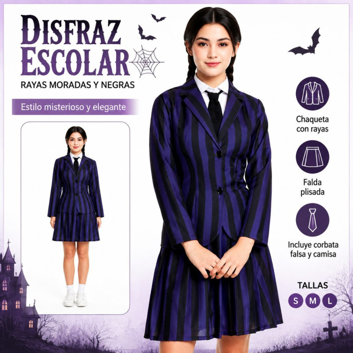 Uniforme Siniestro – Disfraz Para hombre | Cospty