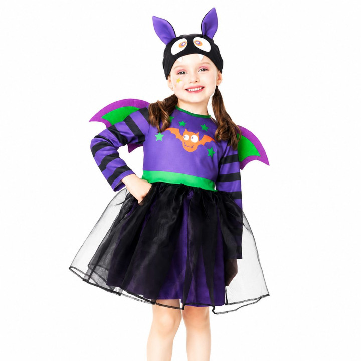 Vestido Murcielago Baby Girl 6-12M – Disfraz Para niña | Cospty