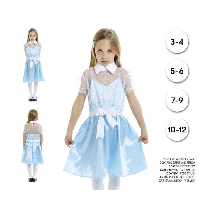 Gemela Fantasma – Disfraz Para niña | Cospty