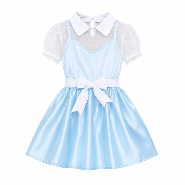 Gemela Fantasma – Disfraz Para niña | Cospty