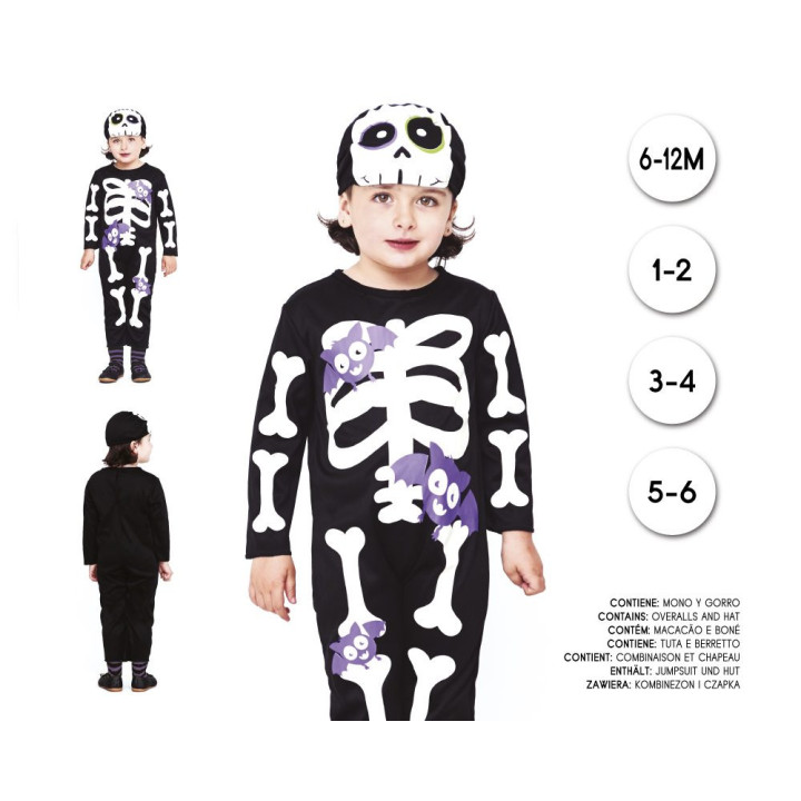 Esqueleto Bat – Disfraz Para niño | Cospty