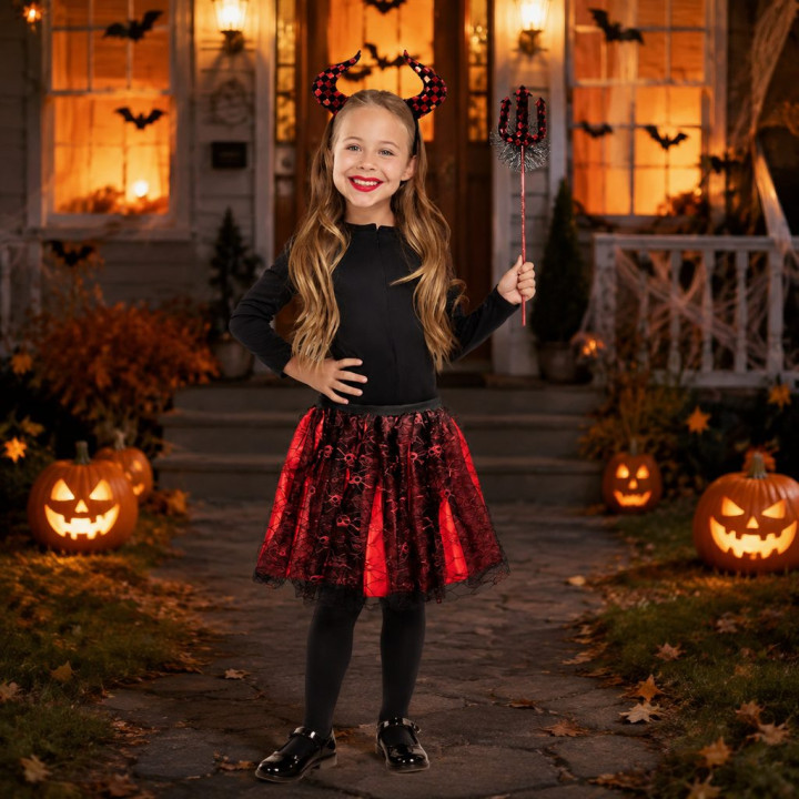 Set Tutu Diablesa – Complemento Unisex | Cospty