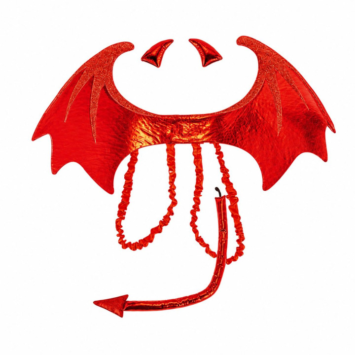 Set Alas Devil – Complemento Unisex | Cospty