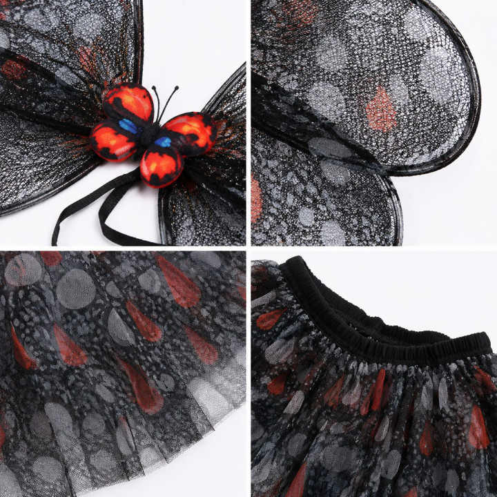 Conjunto Tutu Calabaza 2Pcs – Complemento Unisex | Cospty