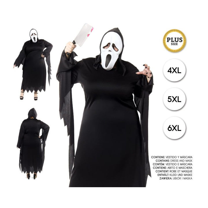 Asesina Scream 5Xl – Disfraz Para mujer | Cospty