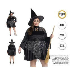 Bruja Negra 6Xl – Disfraz Para mujer | Cospty