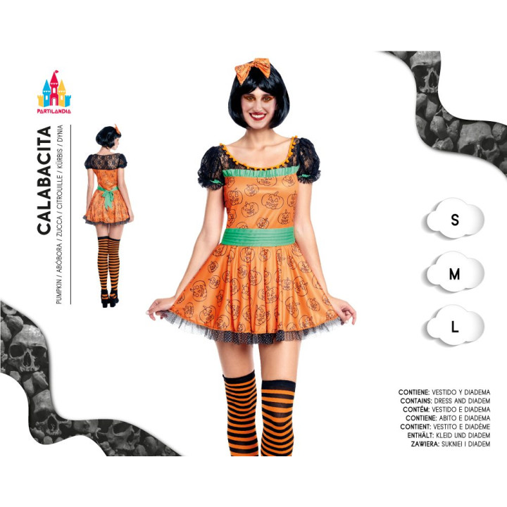 Calabacita – Disfraz Para mujer | Cospty