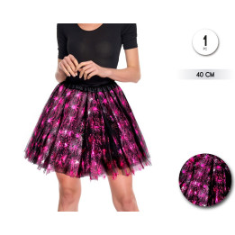 Tutu 40Cm Spiders Fucsia – Complemento Para mujer | Cospty