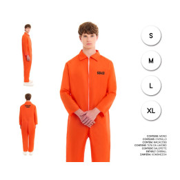 Preso Naranja – Disfraz Para hombre | Cospty