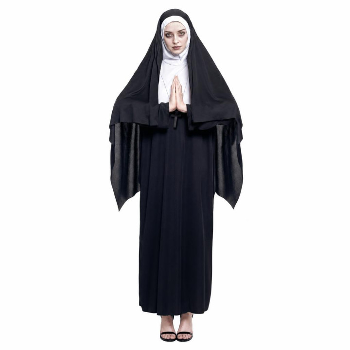 cospty - MONJA MALDITA - Disfraz de Monja de Terror