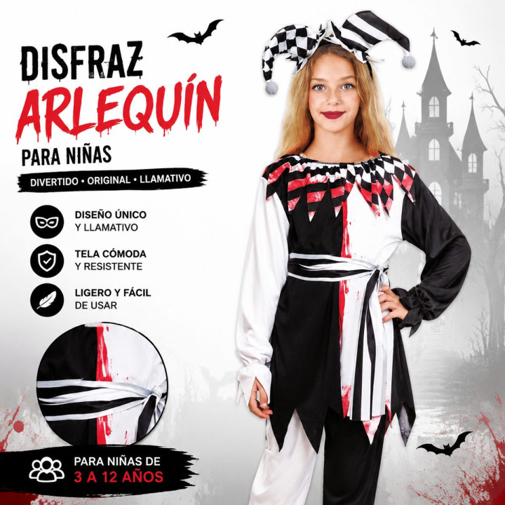 Bufona Negra – Disfraz Para niña | Cospty