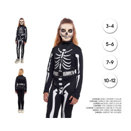 Skull Soldier Woman 7/9 – Disfraz Para niña | Cospty