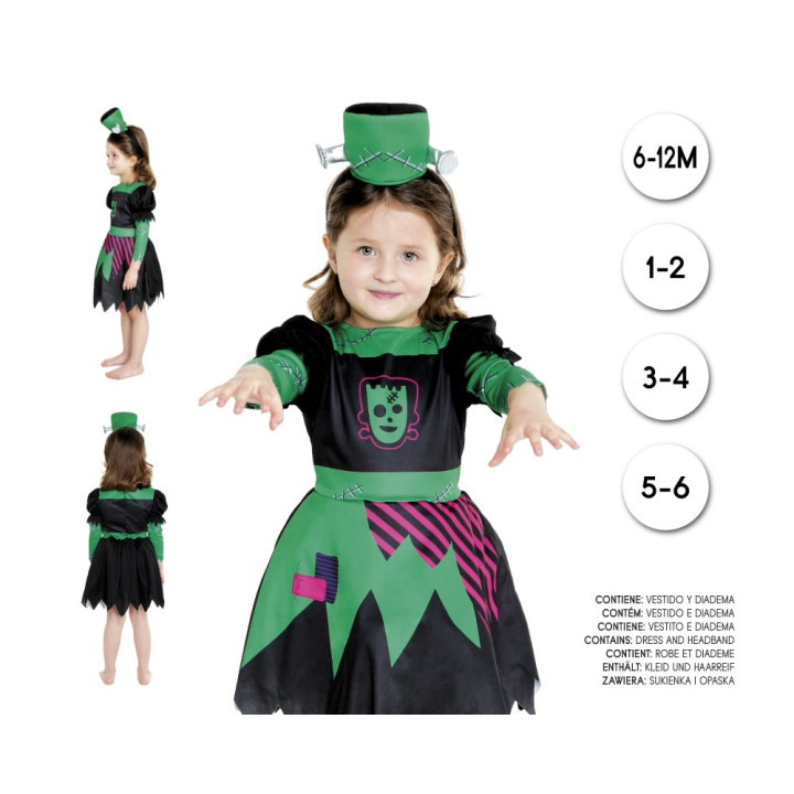 Baby Franky – Disfraz Para niña | Cospty