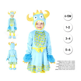 Baby Monster 6-12M – Disfraz Para niña | Cospty