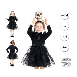Vestido Gotico Baby – Disfraz Para niña | Cospty