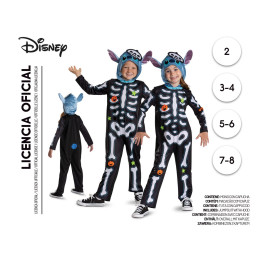 Stitch Skeleton Classic (Eu)  2 – Disfraz Para niño | Cospty