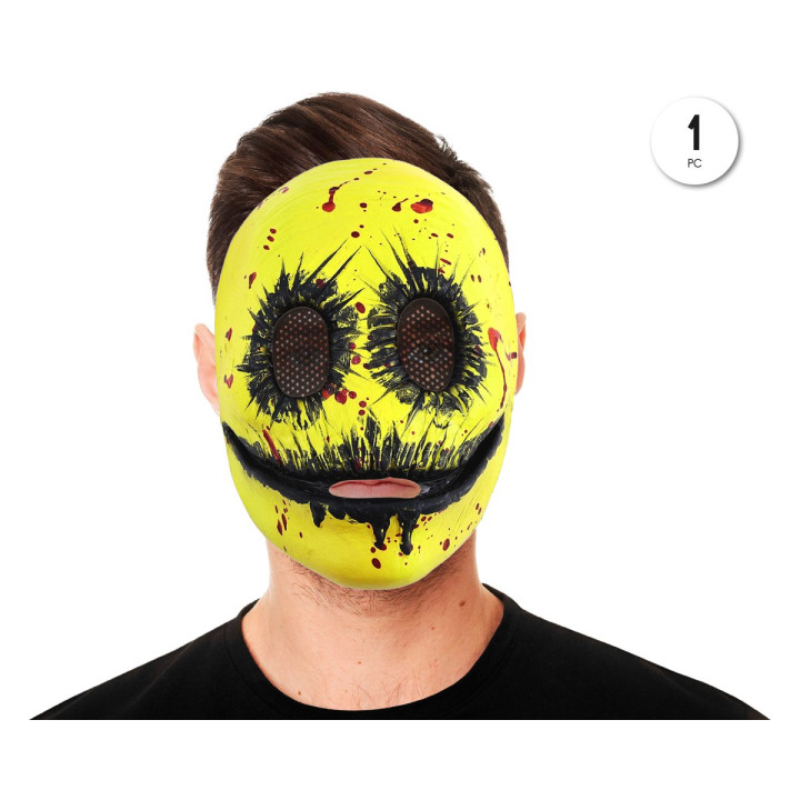 Mascara Latex Sonrisa Terrorifica – Máscara Unisex | Cospty