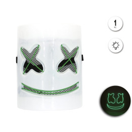 Mascara Marshmellow Luz – Máscara Unisex | Cospty
