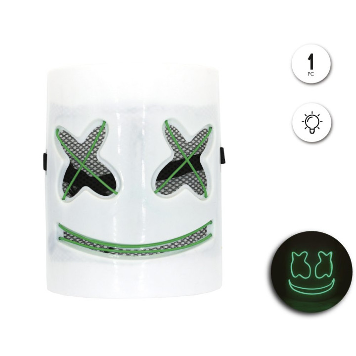 Mascara Marshmellow Luz – Máscara Unisex | Cospty