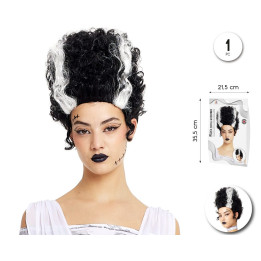 Peluca Novia Frankenstein – Complemento Unisex | Cospty