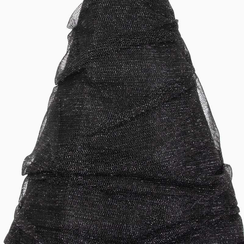Mesh Bride Rose Witch Hat, Halloween Costume, Stage Performance Prop