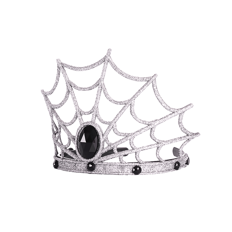 Halloween Spider Queen Crown Non-fading Pink Cosplay Festival Prop Masquerade Ball