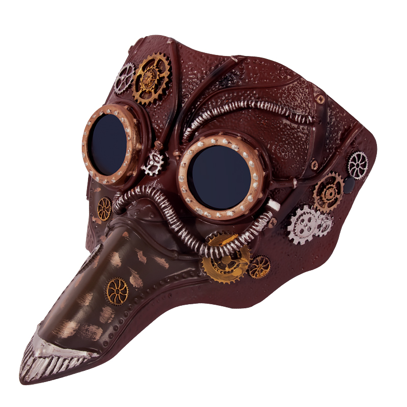 RP Steampunk Plague Doctor, Bird-Beak Mask, Halloween Party cosplay Costume Props wholesale