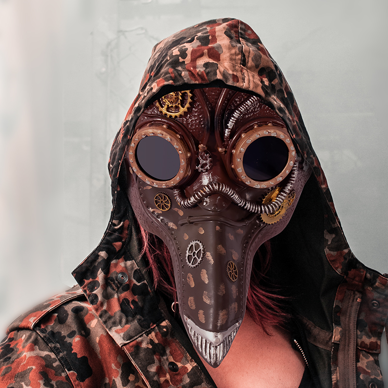 RP Steampunk Plague Doctor, Bird-Beak Mask, Halloween Party cosplay Costume Props wholesale