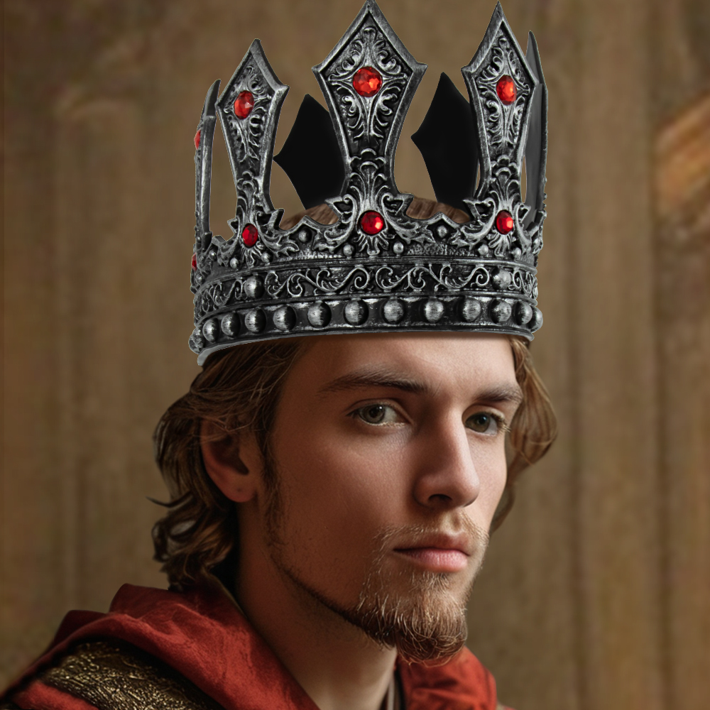 New Halloween European and American court performance retro luxurious king's crown COSPLAY prop headwear