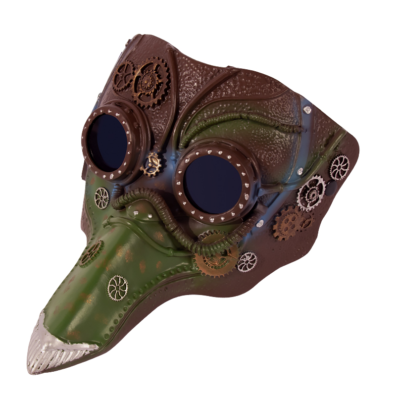 RP Steampunk Plague Doctor, Bird-Beak Mask, Halloween Party cosplay Costume Props wholesale
