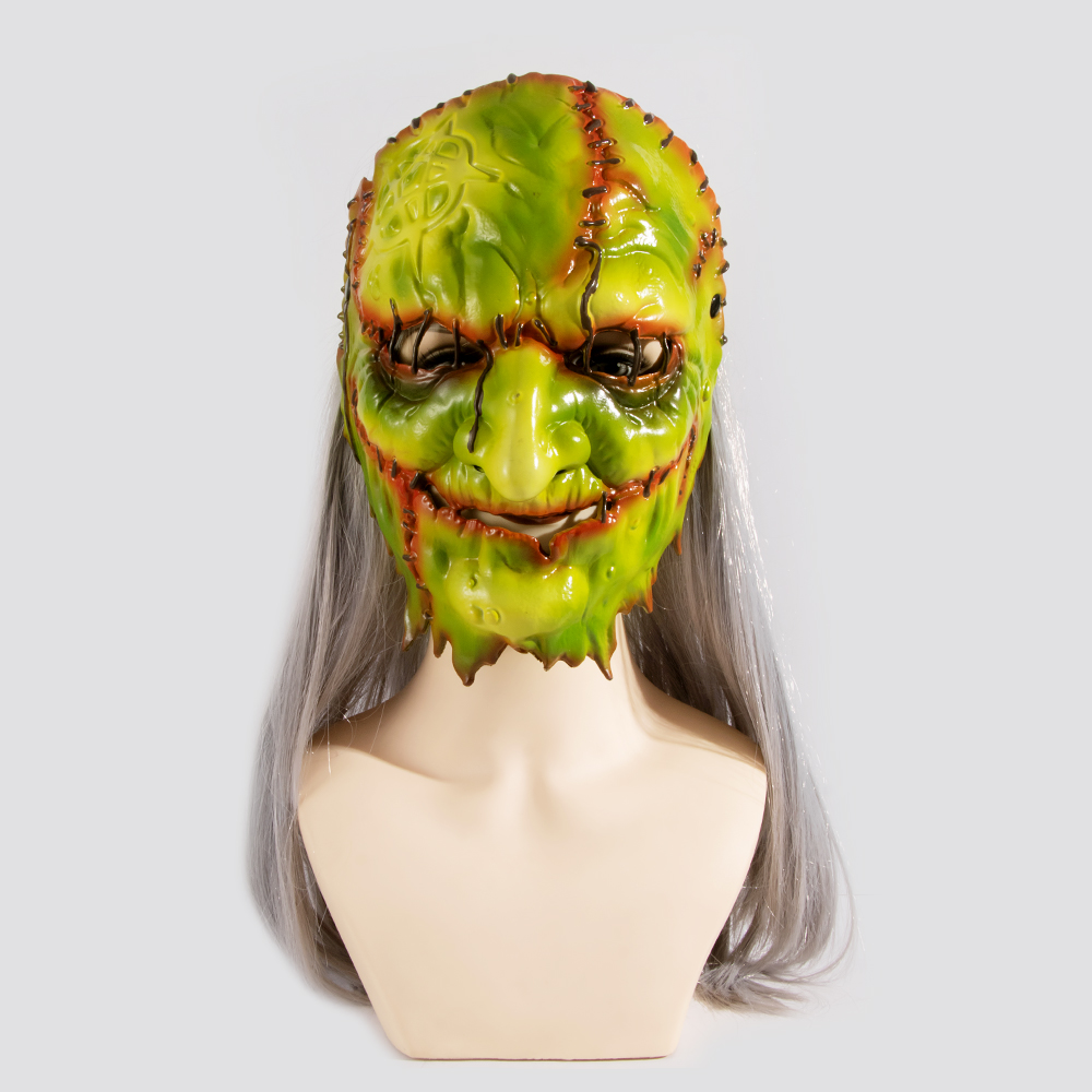 New Halloween horror witch mask COSPLAY props, festival costume RP mask, three-dimensional and realistic mask