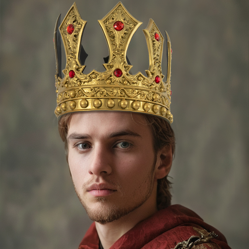 New Halloween European and American court performance retro luxurious king's crown COSPLAY prop headwear