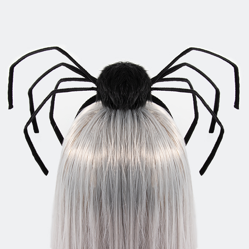 European and American Halloween headwear, funny hair bands, Ghost Festival cosplay accessories, spider Queen hair buckles