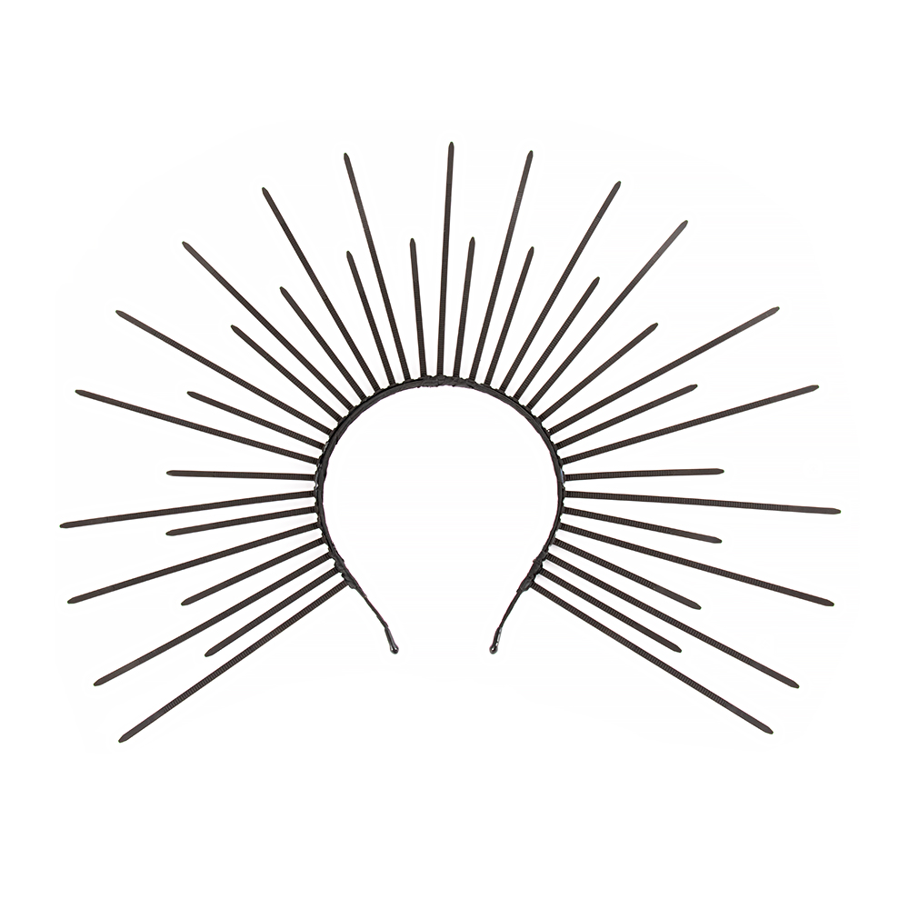 Exaggerated Sun God tie headband headwear for Halloween COSPLAY parties in Europe and America