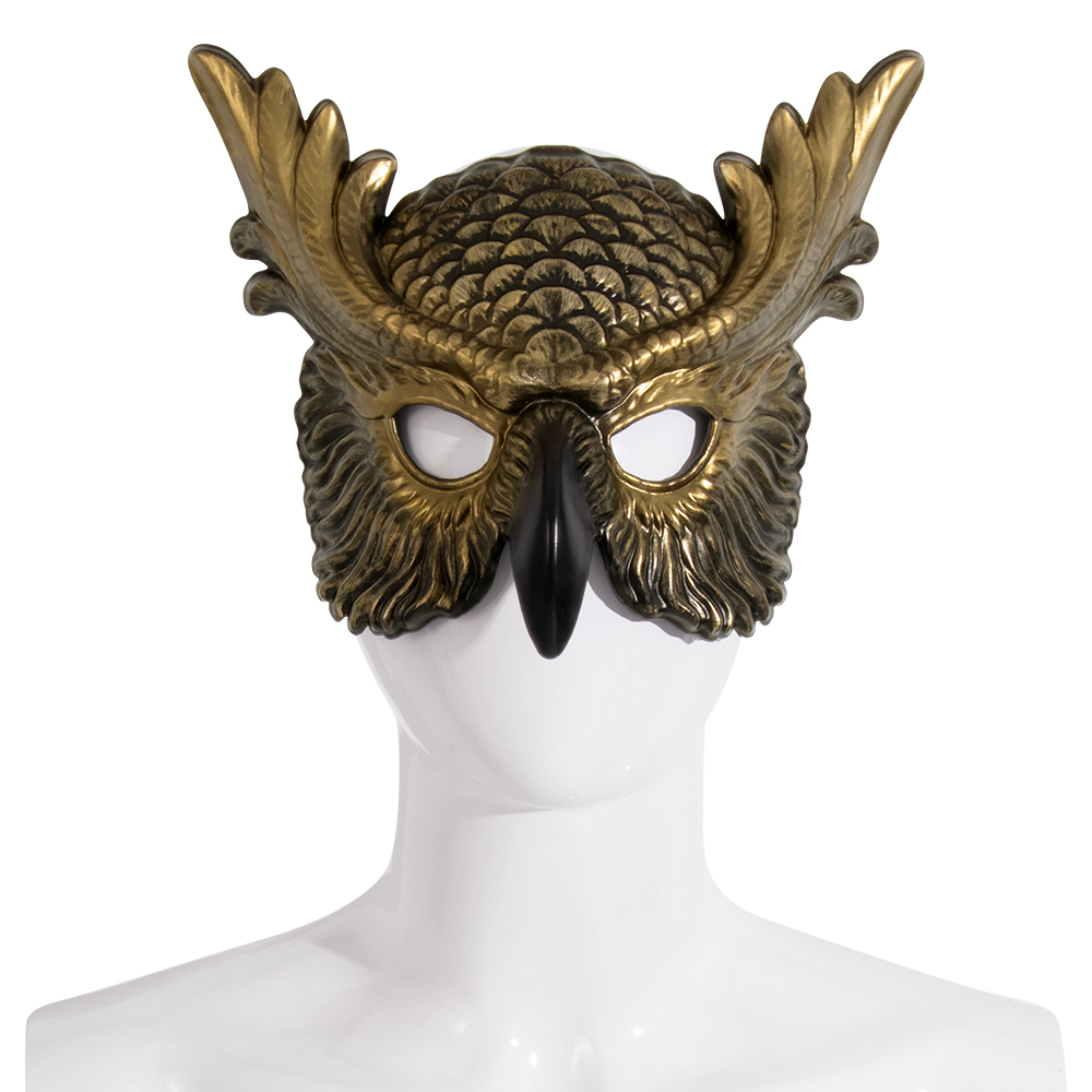 New carnival props, owl masks, festival cosplay props, atmosphere, dance party outfits