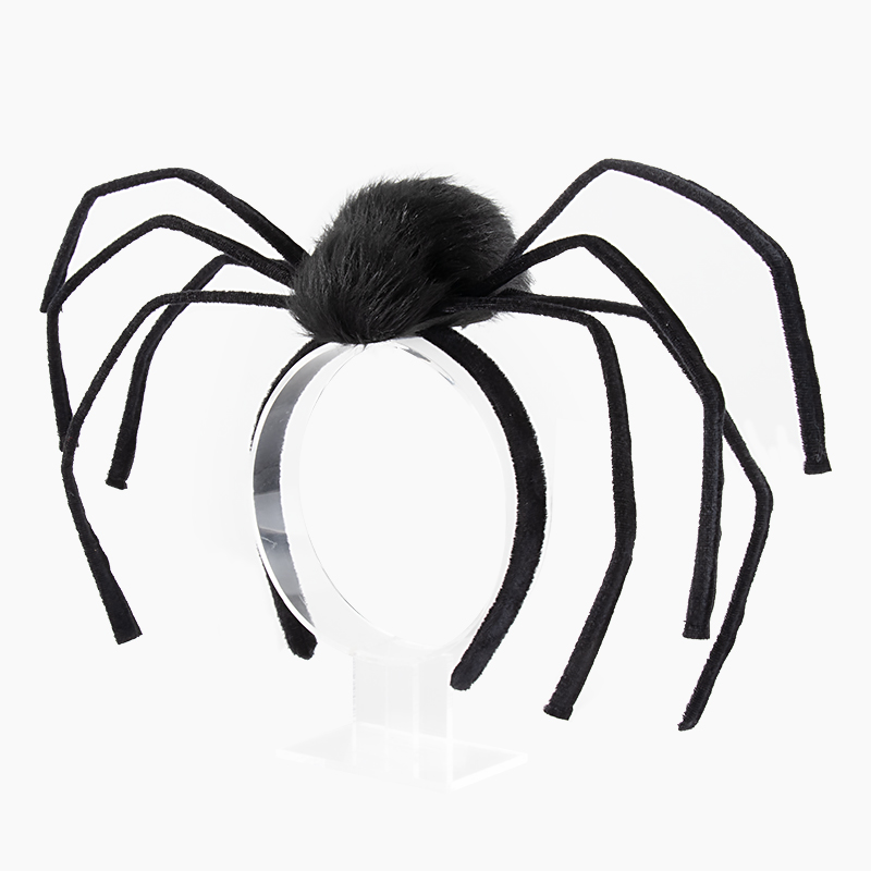 European and American Halloween headwear, funny hair bands, Ghost Festival cosplay accessories, spider Queen hair buckles