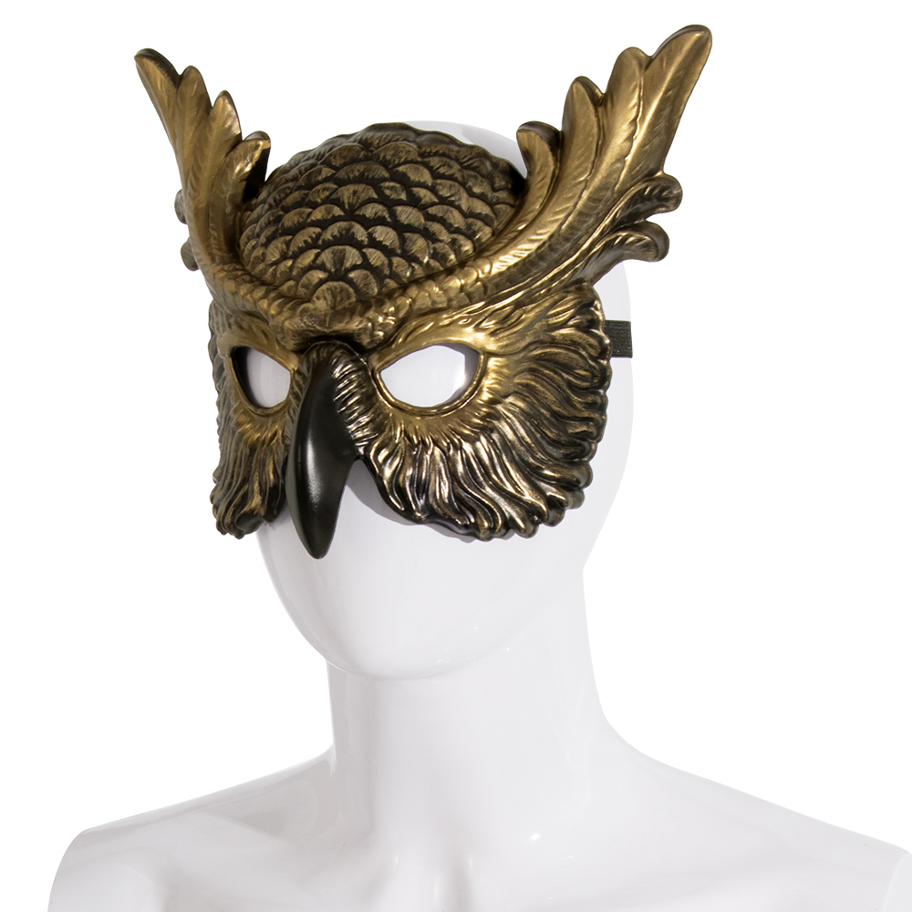 New carnival props, owl masks, festival cosplay props, atmosphere, dance party outfits