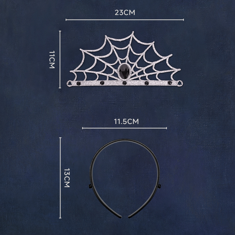 Halloween Spider Queen Crown Non-fading Pink Cosplay Festival Prop Masquerade Ball