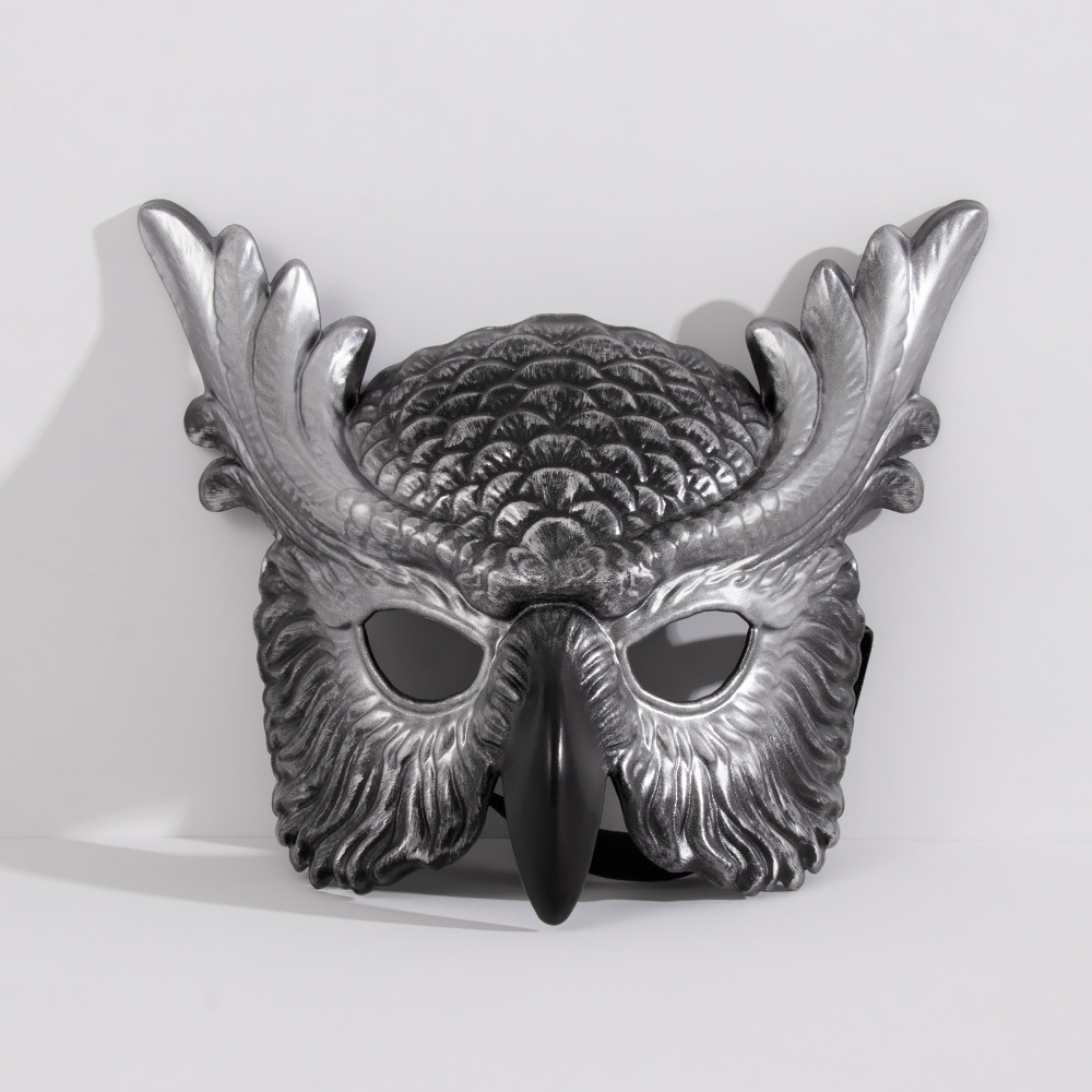 New carnival props, owl masks, festival cosplay props, atmosphere, dance party outfits
