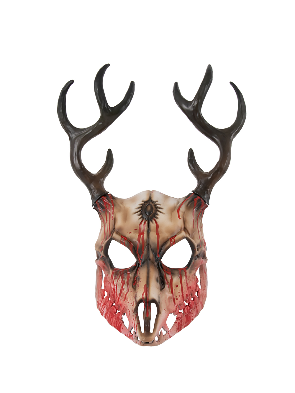 New RP Sheep bone antler mask detachable alien character props Halloween cosplay accessories cross-border wholesale